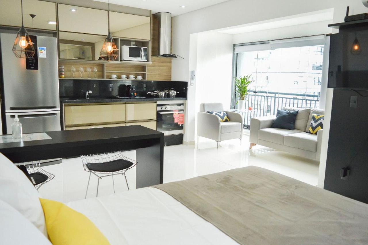 Easy Star - Studio Amplo E Confortavel No Campo Belo - Np01G Lägenhet São Paulo Exteriör bild