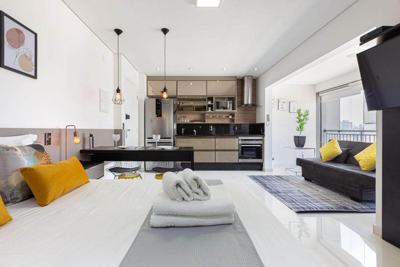 Easy Star - Studio Amplo E Confortavel No Campo Belo - Np01G Lägenhet São Paulo Exteriör bild