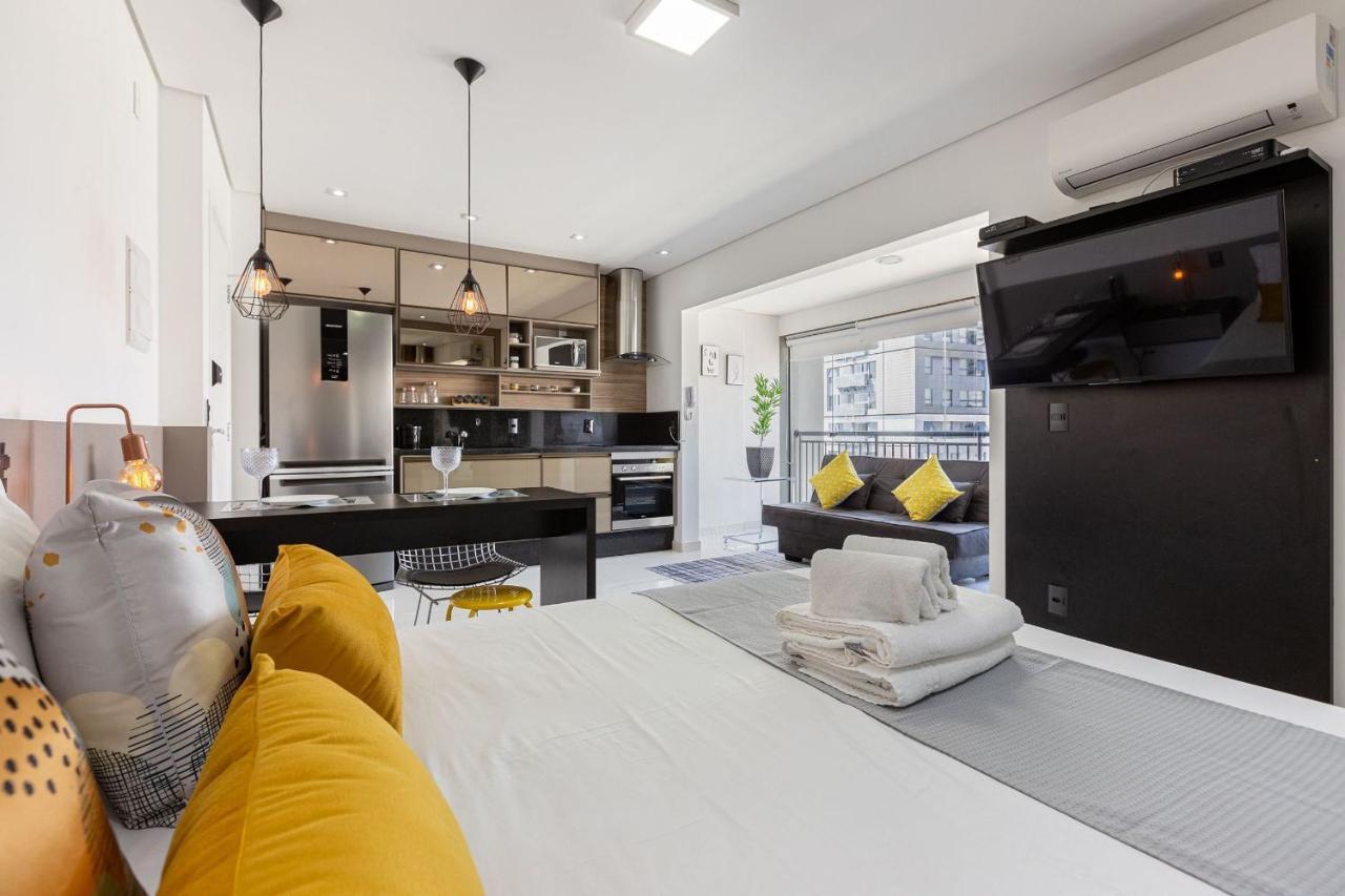 Easy Star - Studio Amplo E Confortavel No Campo Belo - Np01G Lägenhet São Paulo Exteriör bild