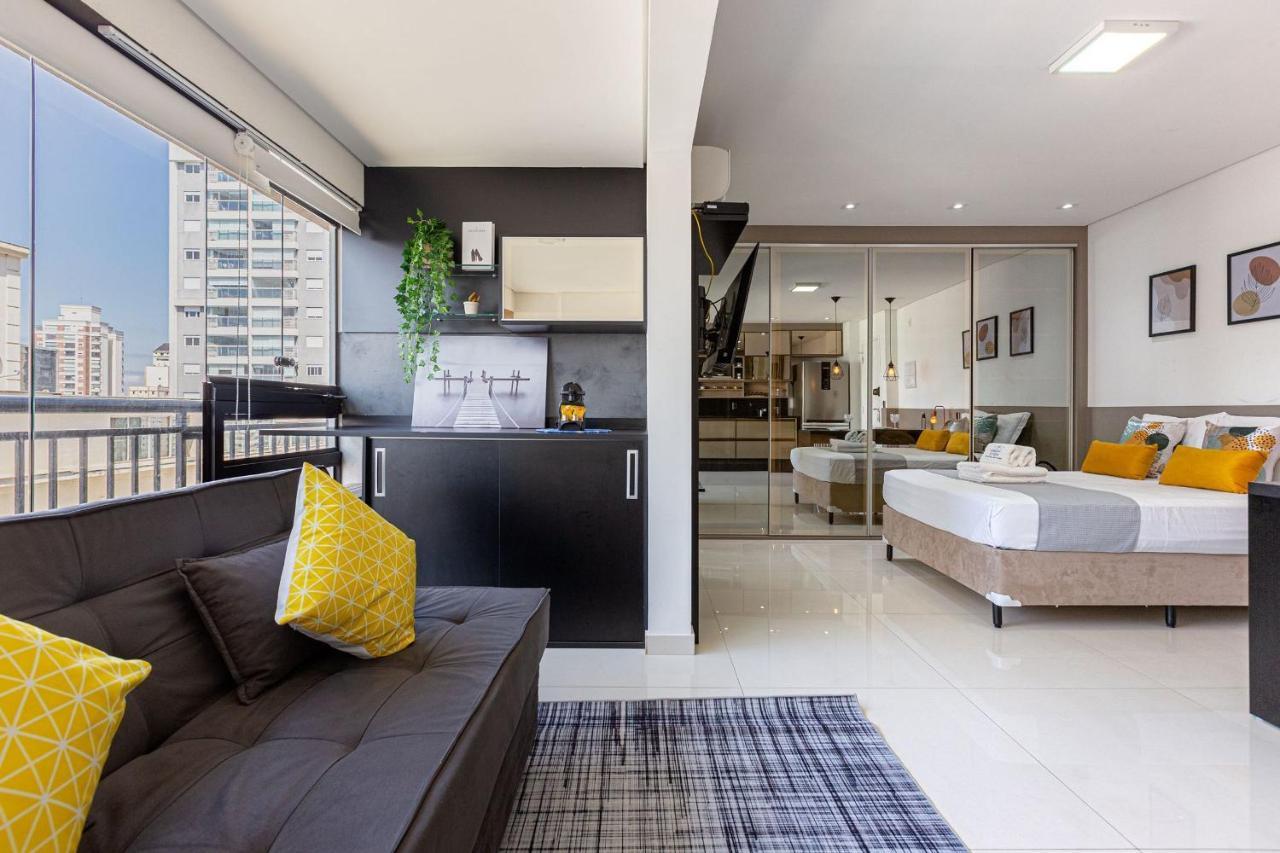 Easy Star - Studio Amplo E Confortavel No Campo Belo - Np01G Lägenhet São Paulo Exteriör bild